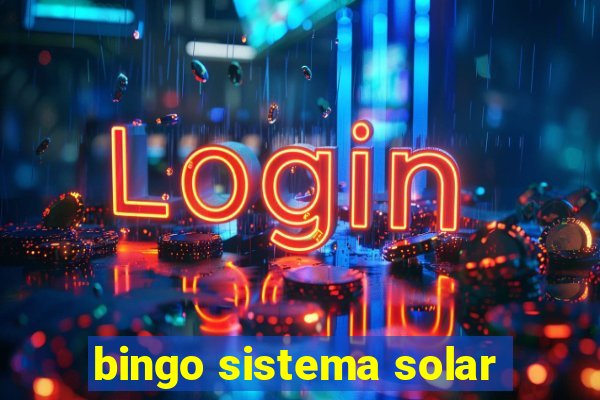 bingo sistema solar